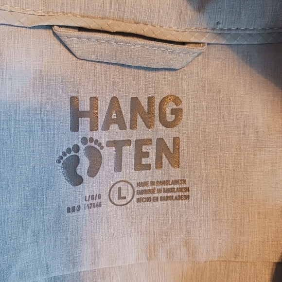 Hang Ten Womens Jacket, Lightweight Packable Size Large Pastel Blue NWOT Hiking - Picture 8 of 8